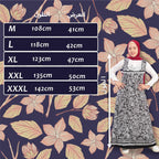 فستان بنات من الكتان المزهر بنمط 2 في 1 مع قميص مرفق من علامة Hijaby.eg، يظهر تصميم أنيق وزهور ملونة.